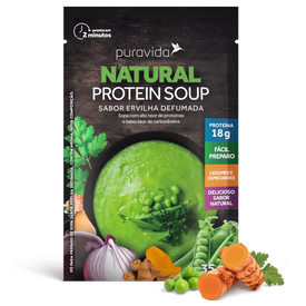 NATURAL PROTEIN - SOUP VEGANO, ERVILHA DEFUMADA, ALTO TEOR DE PROTEÍNA