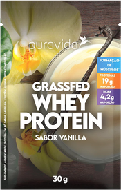 WHEY PROTEIN GRASSFED - SABOR VANILLA DO TAHITI 30g