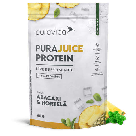 PURAJUICE PROTEIN - ABACAXI COM HORTELÃ