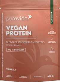 VEGAN PROTEIN - BLEND DE PROTEÍNAS VEGETAIS SABOR VANiLLA 450g